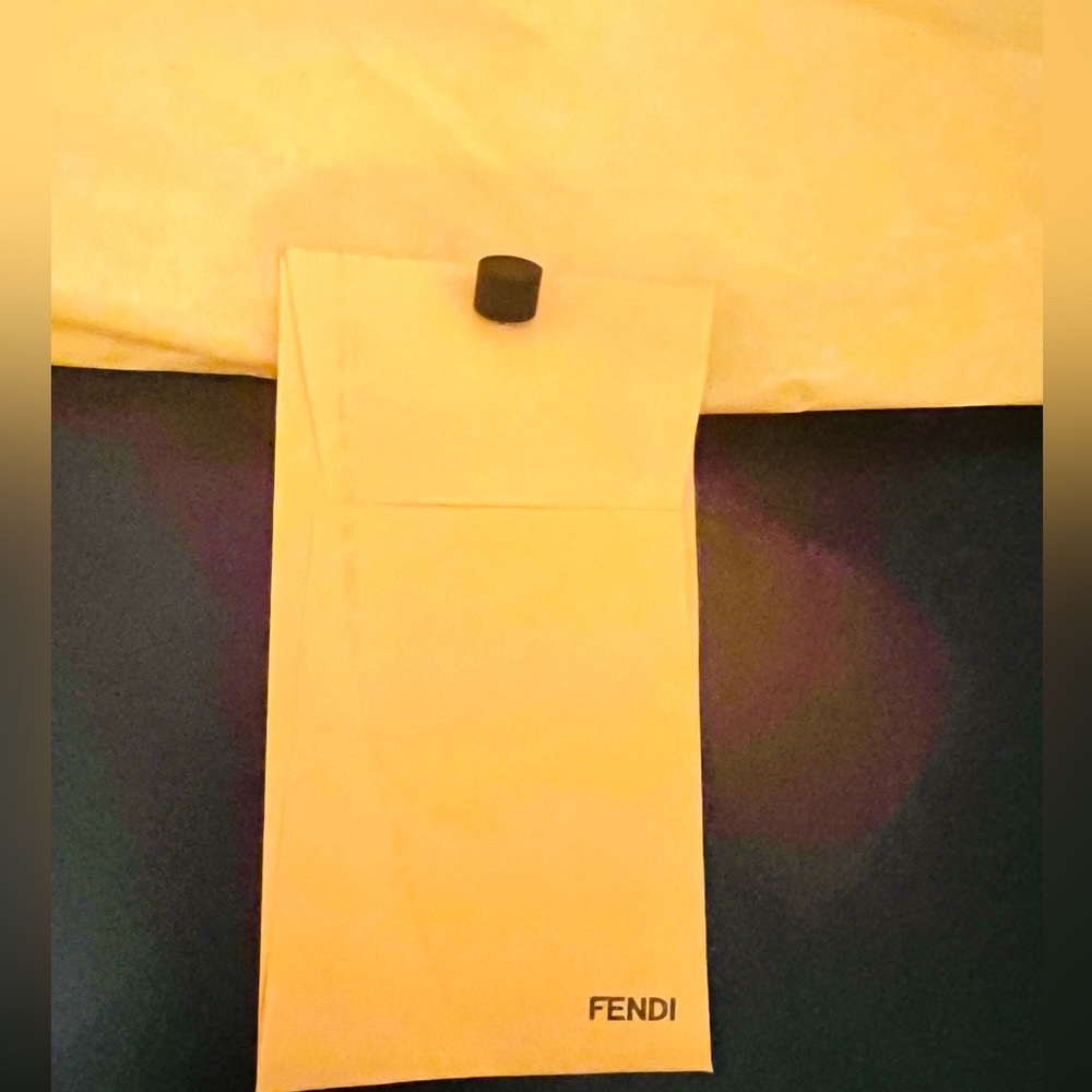 Authentic FENDI Shoes- With BOX Spuntana Cuoietto Nero Heel Sanal, 💫FINAL SALE💫💫 - Picture 7 of 8